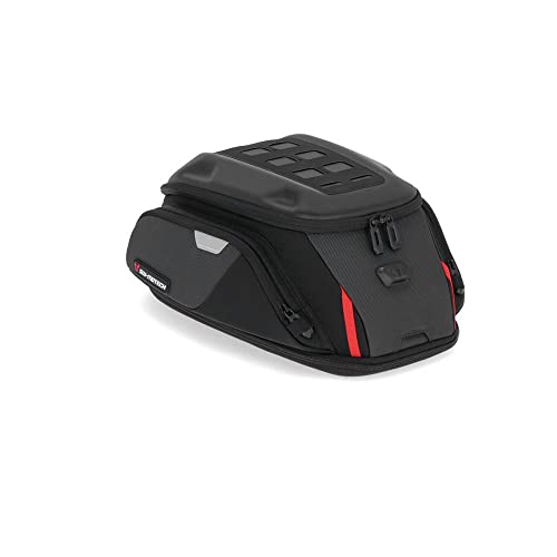 SW-Motech Sac à Dos de réservoir de Moto Quick Lock Pro - Capacité de 12-17 litres - Unisexe - Multiusage - Toutes Saisons - Nylon - Noir
