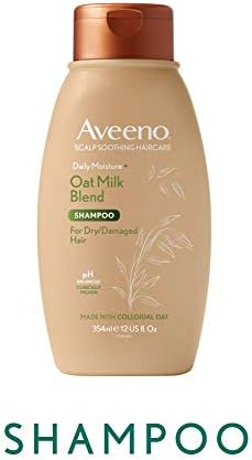 Aveeno Shampoo with Oat Milk Blend for Dry Damaged Hair, 354ml