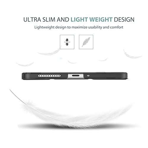 ProCase for Lenovo Tab M8 (4th Gen) 2023 Release/NEC LAVIE Tab T8 8" Protective Case Lightweight Trifold Auto Sleep/Wake Stand Cover Translucent Back Cover for Lenovo Tab M8 (4th Gen) 2023 Release