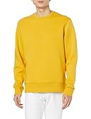 ※[Amazon Essentials] スウェットシャツ クルーネック フリース メンズ ゴールド S 530円！