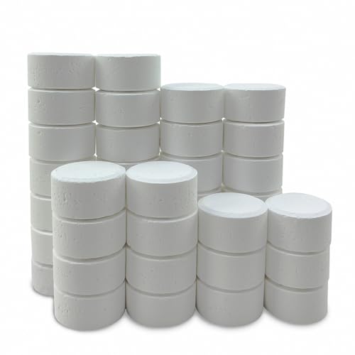 Chlorine Tablets for Hot Tub 40 * 20g 4-in-1 Dispenser Tablets for Swimming Pool Paddling Pool Spa Bathtubs