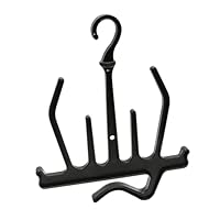 Harilla Tauchbügel für Draysuit Professioneller Tauchkleidaufhänger für Neoprenzubehör Und Erwachsene Unisex, Schwarz