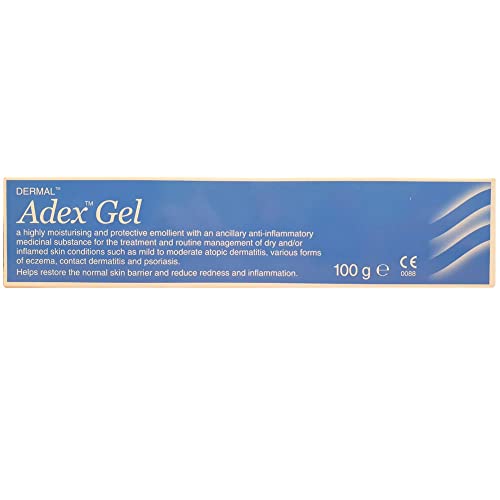 Image of Adex Gel 100g | Emollient Gel for Dry, Eczema Prone & Sensitive Skin | Moisturising Skin Care for Itchy & Irritated Skin