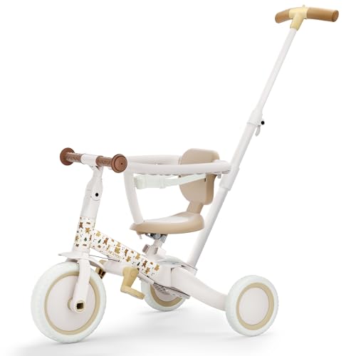 newyoo Lume TR008 Tricycle for Toddlers 1-3, 5-in-1 Push Bike