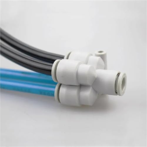 Conector neumático de cinco vías con diseño de cuatro vueltas PRG12-8 5