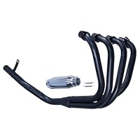 Amazon | CB400SF VTEC マフラー ショート管 ブラック バーテックス 