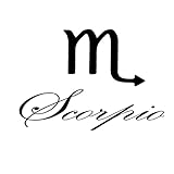 Simply Inked Astrology Temporary Tattoo Designs (Scorpio)