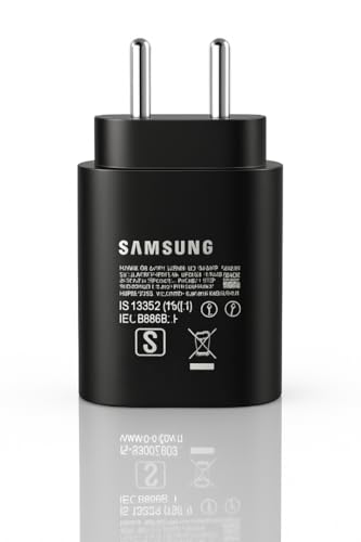 Image of Samsung 25W GAN Type C 3A Superfast Charging Adapter Compatible with Samsung A55|A16|A36|A56|A35|A06|M36|M35|M16|M07|M17|M06|M05|M56|F36|F06|F05|F56|F16|S25, 25watt USB C Power Adaptor|Fast Charger
