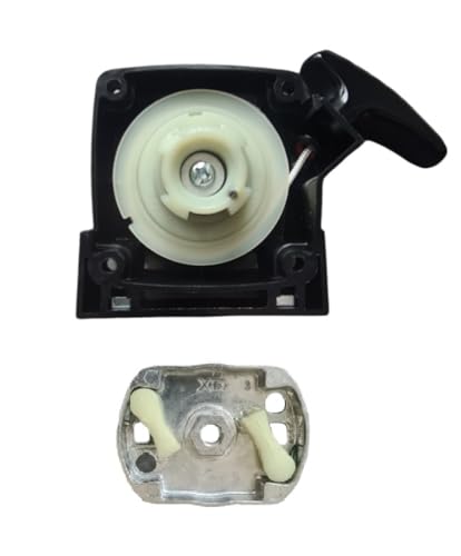 Pièce détachée d'origine Constructeur : Lanceur (démarreur) + Cloche d'entrainement pour débroussailleuse tarière et Machine Multifonctions 5 en 1 Voir Photos et...