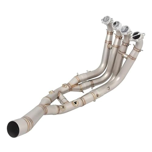 Sistema de escape para motocicleta BMW S1000RR 2019-2025 tubo conexión frontal