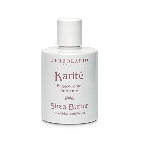 L'Erbolario Karitè Crème de Bain Nourrissante 300 ml Fabriqué en Italie