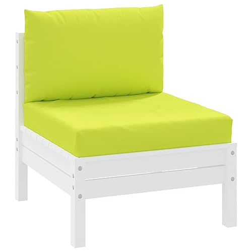 Cojines para palets de tela Oxford verde claro | Pack de 2 para sofás de palé exterior 4