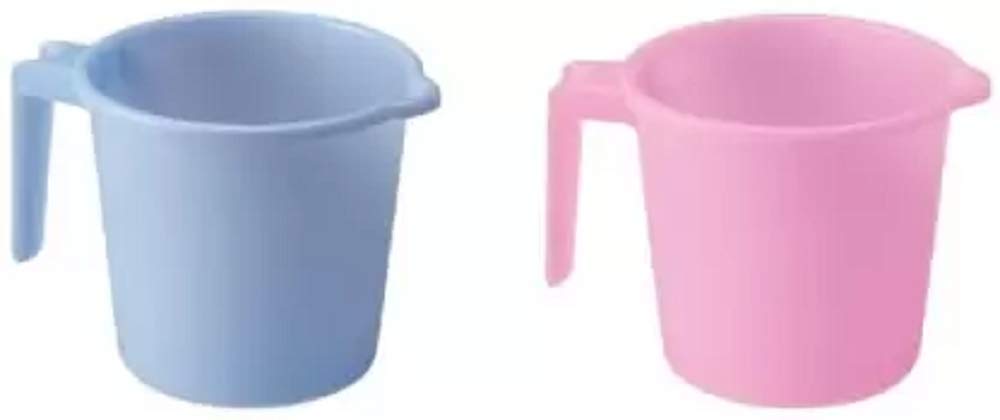 MILTON Plastic Bath Mug (Pink, Blue) (B08WLZ6XCL) Amazon Price History, Amazon Price Tracker