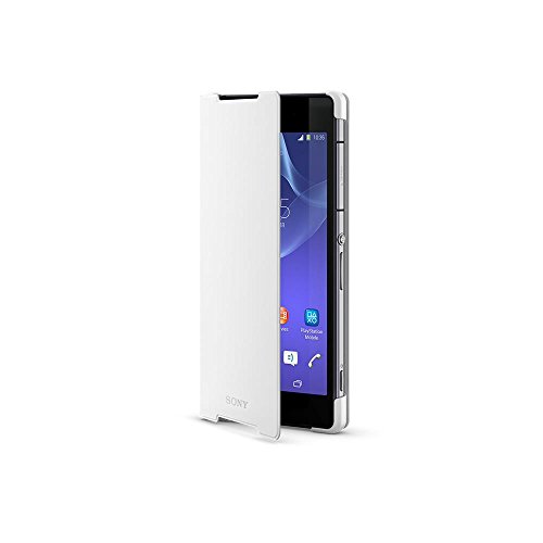 Sony Etui Folio en plastique pour Xperia Z2 Blanc
