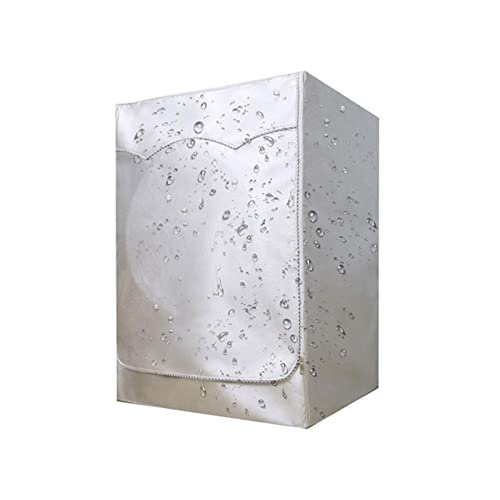 Washing Machine Cover Washing Machine Cover Sunscreen Dust Proof Cover Waterproof Case Washing Machine Protective Dust Front Load Wash Dryer for Home Appliances