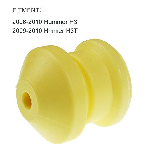 2 PCS Front Suspension Jounce Bumper for 2006-2010 Hummer H3 H3T 15783030
