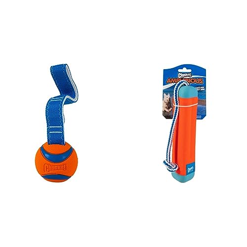 Image of Chuckit! Ultra Tug Dog Toy (Medium) Amphibious Bumper Fetch and Float Dog Toy (Medium)