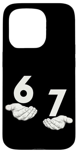 Six Seven 67 Funny Meme Brainrot Teenager �X�}�z�P�[�X iPhone 15 Pro �p
