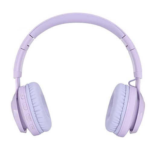 Auricolari, Cuffie per Bambini modalità Normale e Bambino 20 metri/65 Piedi con Jack da 3,5 mm per Tablet Cellulare per Bambini Ragazzo e Ragazza(Viola)