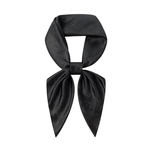 Image of 35 inch Men's Large Square Jacquard Scarf - Cowboy Wild Rugged Style, With Gift Packed