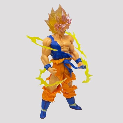Image of Awestuffs Super Saiyan Large Action Figure Limited Edition Figure Manga (Super Saiyan II Fire)