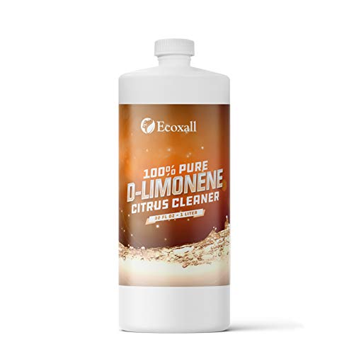 100% Pure D-Limonene - One 32 Fl Oz - Solvent Citrus Cleaner, Degreaser and Deodorizer