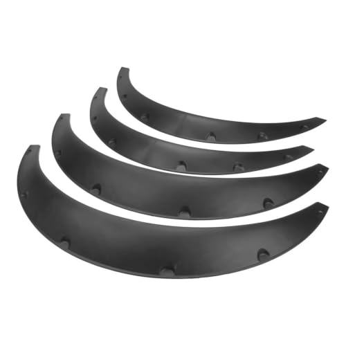 Moulure passage roue voiture universelle et garde-boue flexibles en ABS, kit de 4 pièces