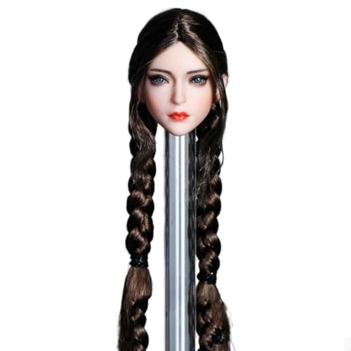 Tête sculptée YMT049 1/6 cheveux implantés premium pour corps de figurine PH TBL