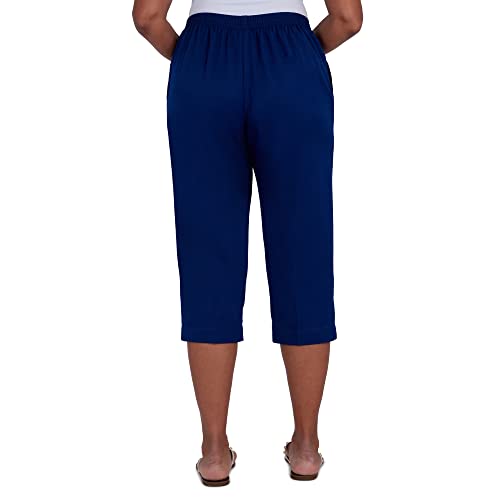 Alfred Dunner Women's Microfiber Twill Pull-On Capri2