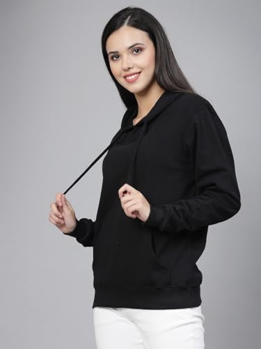 Image of Style Quotient Women Grey Hooded Oversized Sweatshirt
