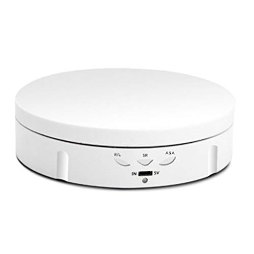 #N/A Plataforma giratória elétrica de 360 graus para fotografia, capacidade 10kg, plataforma giratór