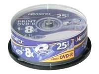 Memorex DVD-r 25pk Printable : Amazon.in: Computers &amp; Accessories