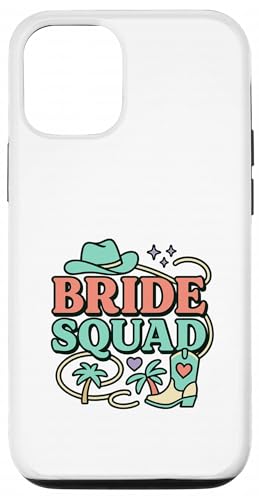 Bride Squad  uC_p[eB[ w JEK[ s X}zP[X iPhone 12/12 Pro p