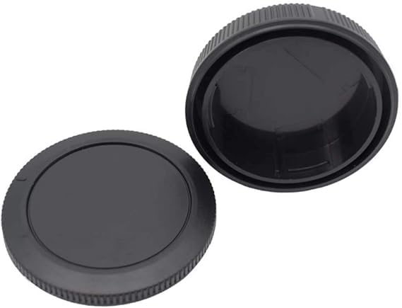 Body Cap & Rear Lens Cap Cover for Canon EOS R6 EOS R5 EOS R EOS RP EOS R3 EOS R7 EOS R10 EOS R6 Mark ii More Canon RF Mount