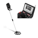 Steinberg Systems Professional Metal Detector Detection Depth 100 cm / 14 cm SBS-MD-3 (Coil 19 cm, Length 60-91 cm, 6.5~6.8 kHz, 6xAA)