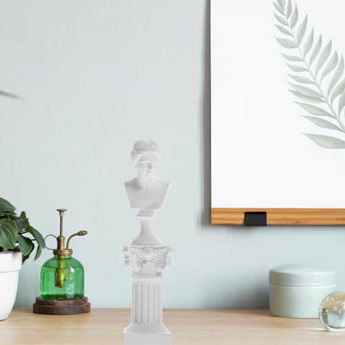 Estatua de Columna Romana en Resina para Decoración de Hogar y Jardín miniatura 4