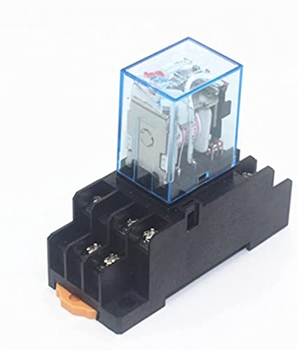 Relais mini bobine HH53P 11pin 5A avec embase solide pour armoire électrique