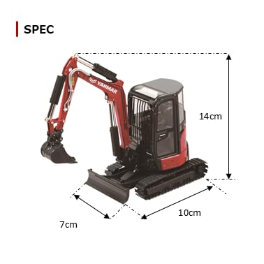 YANMAR ヤンマー　ViO35-7 ミニチュアダイキャスト 1/24　非売品 Amazon.co.jp: ヤンマー Vio35-7ダイキャストミニチュア ヤンマー