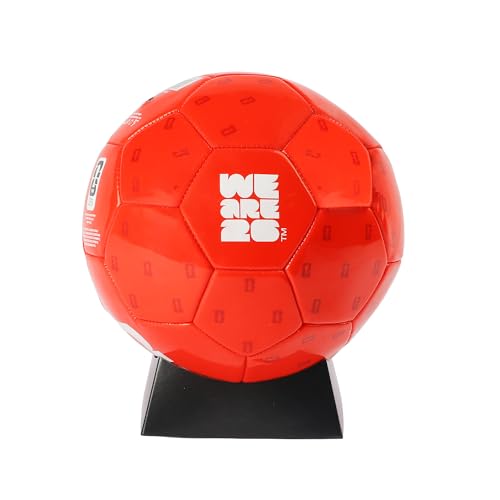 Image of Hamleys FIFA World Cup 2026 Official Licensed Merchandise | Size 5 Football | Classic Red