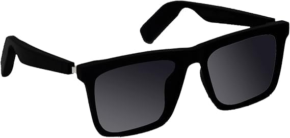 Bluetooth Smart Glasses Polarized UV Sunglasses Listen to Music Answer Calls Wake Voice Assistant Remote Photo for Cycling