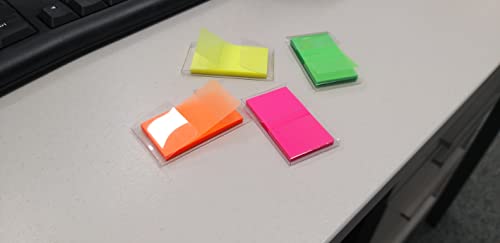 Office Products 14223431-13 Index Haftstreifen Standard Tabs Sticker Lesezeichen/Rosa/Mini-Haftmarker aus 60 μm PP-Folie/ 25x43 mm/ 1x50 Blatt/Textstreifen Beschreibbare