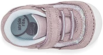 Stride Rite Baby Girls SM Jazzy Sneaker, Lavender Multi, 4 Infant | Image 5