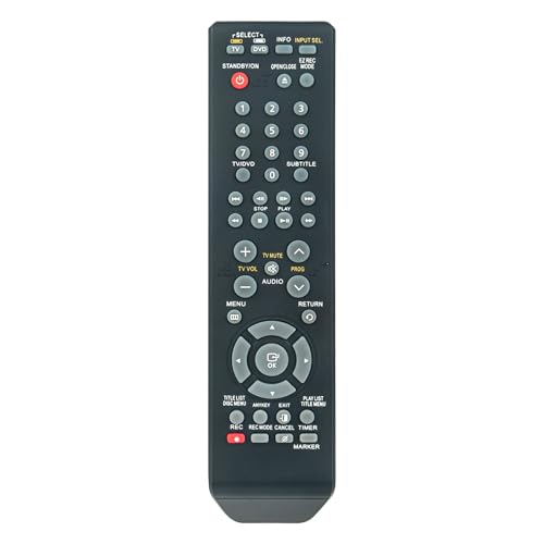 AULCMEET Télécommande,00061A Nouvelle télécommande de Remplacement pour fit for Samsung DVD Player DVD-R149 DVD-R150 DVD-R155 DVD-R156