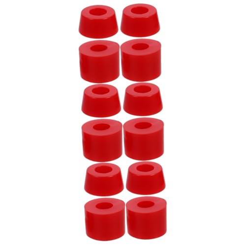 BESPORTBLE 12pcs Skateboard Pads Truck Bushing Replacement Cushioning for Balance Compatible Skateboard Trucks