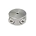 Marine Stainless Steel 2-Part Wire Cable Clamp Stop Used for 1/8