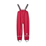  Steiff Jungen Regenhose, Rot (Vivacious 7024), (Herstellergröße: 104)