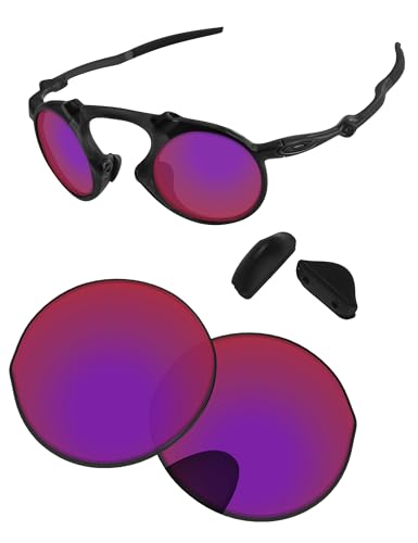 Image of Replacement Lenses for Oakley Madman OO6019 42mm Sunglass - Precision Fit, UV Block & Impact Resistant