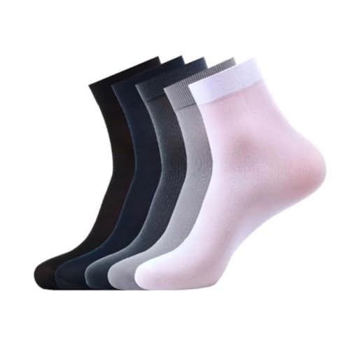 RCFINE 10Pairs Mens Athletic Socks Thin Cotton Socks Breathable Socks for Outdoor Sports Business Daily Life