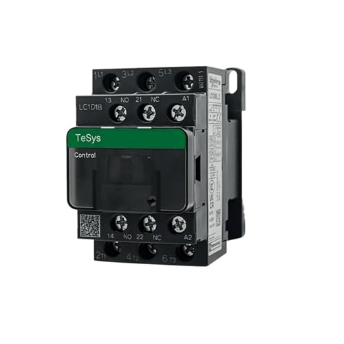Contacteur industriel tripolaire de puissance LC1D18 bobine commande 110V AC