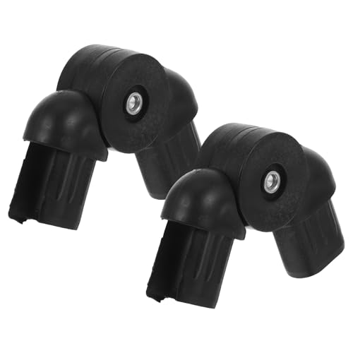 OSALADI Adaptadores de Tubo para Sillones Reclinables de Plástico, 2 Piezas, Conexión Móvil para Sillas de Salón y Playa, Accesorios para Sillones Plegables, Repuestos Seguros y Duraderos